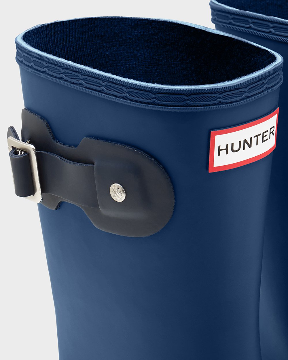 Korte Regenlaarzen Dames - Hunter Original Tour Foldable - Donker Blauw - 36TCIGFOA